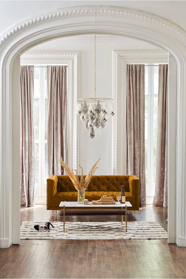 long and tall velvet curtains living room