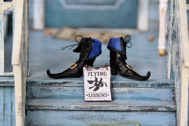 witches boots Witches boots at the front stairs halloween decor